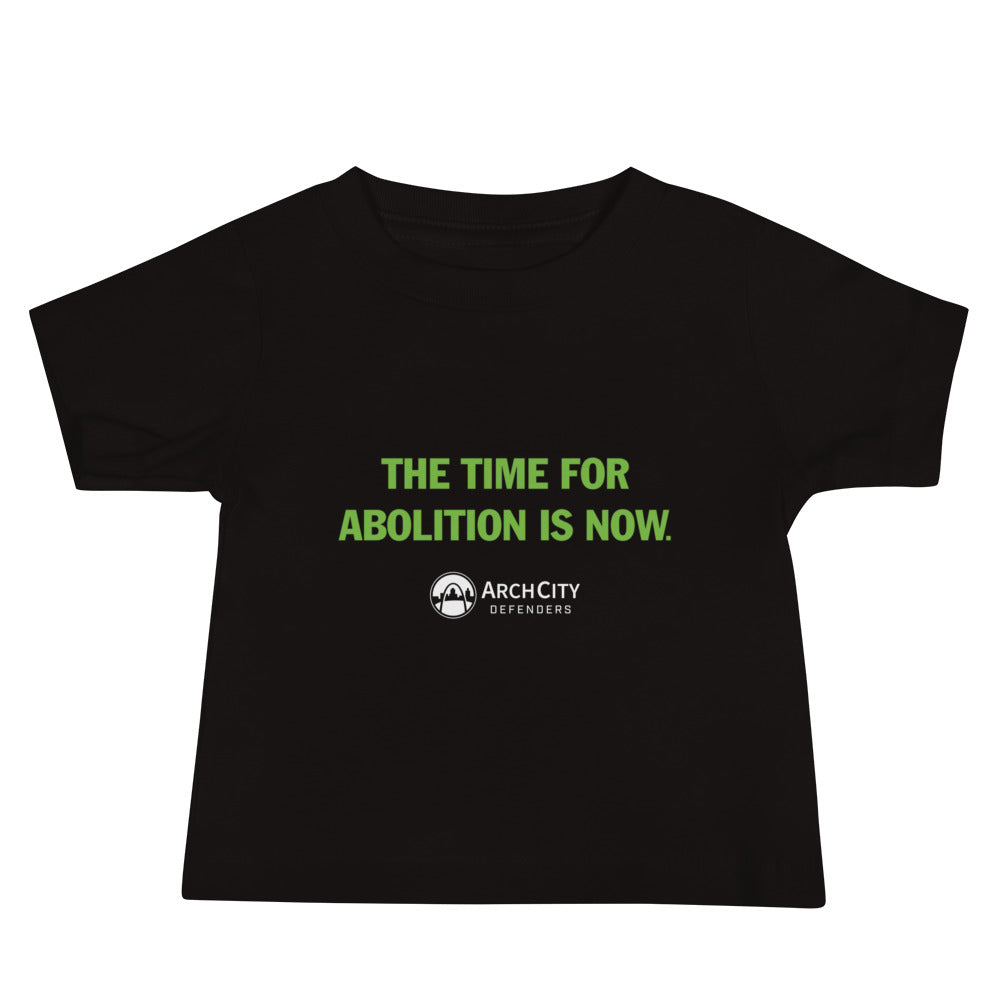 Time for Abolition is Now Baby Jersey Short Sleeve Tee