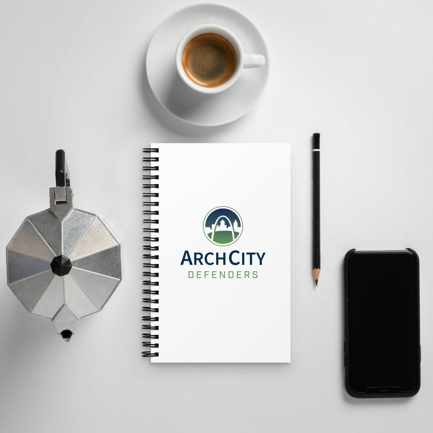 ACD Logo Spiral Notebook