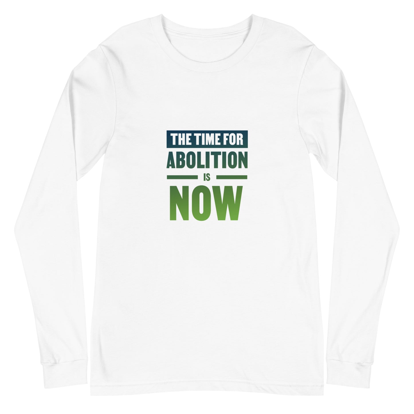 Fighting for Justice. Rooted in Love. Unisex Long Sleeve Tee