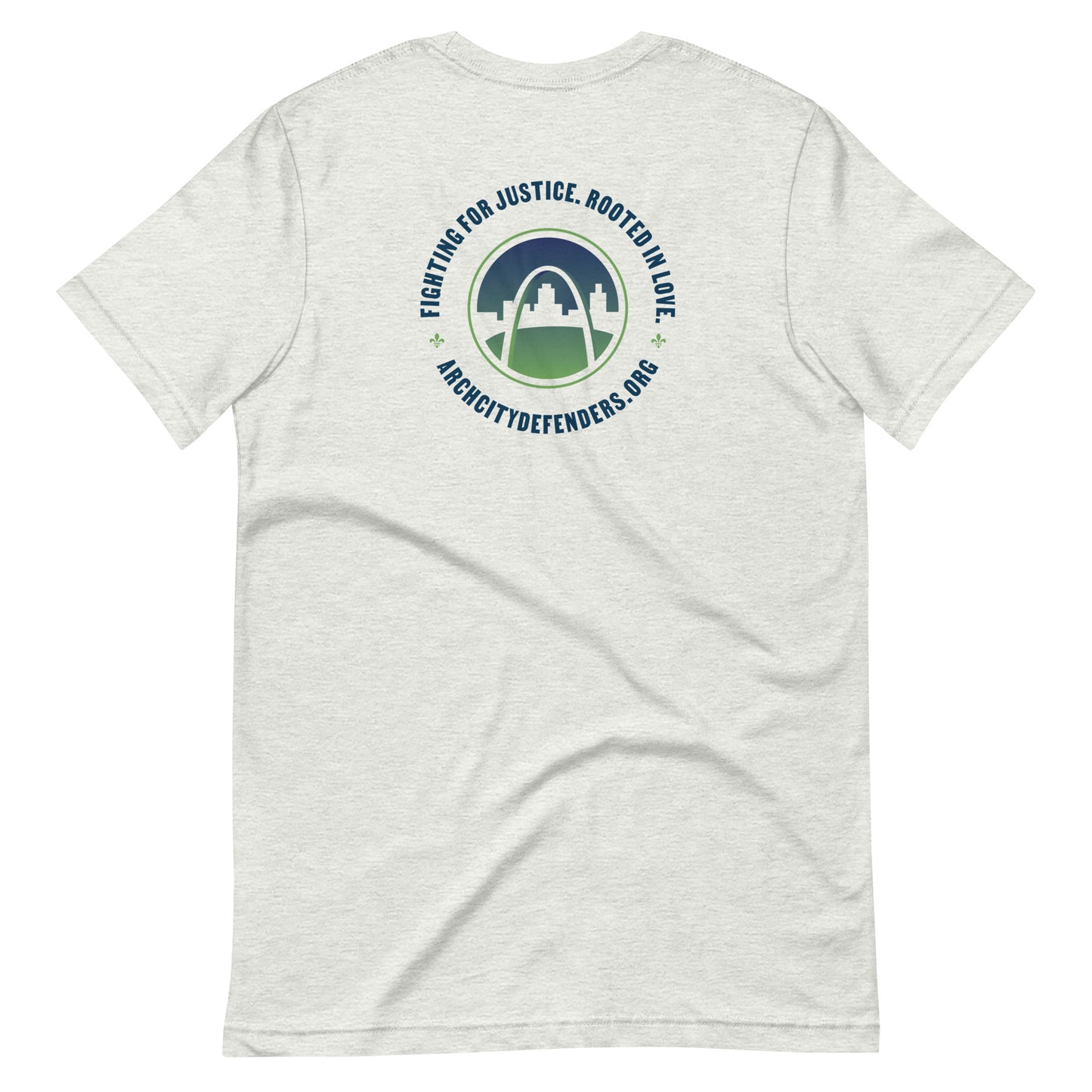 Fighting for Justice. Rooted in Love. Unisex T-Shirt