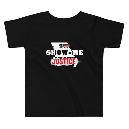 Show Me Justice Toddler Short Sleeve Tee