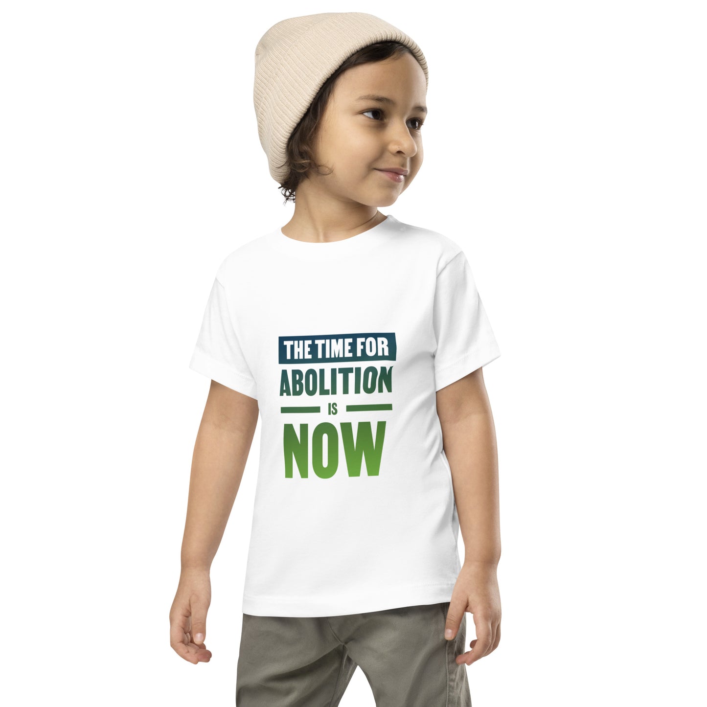 Fighting for Justice. Rooted in Love. Toddler Short Sleeve Tee